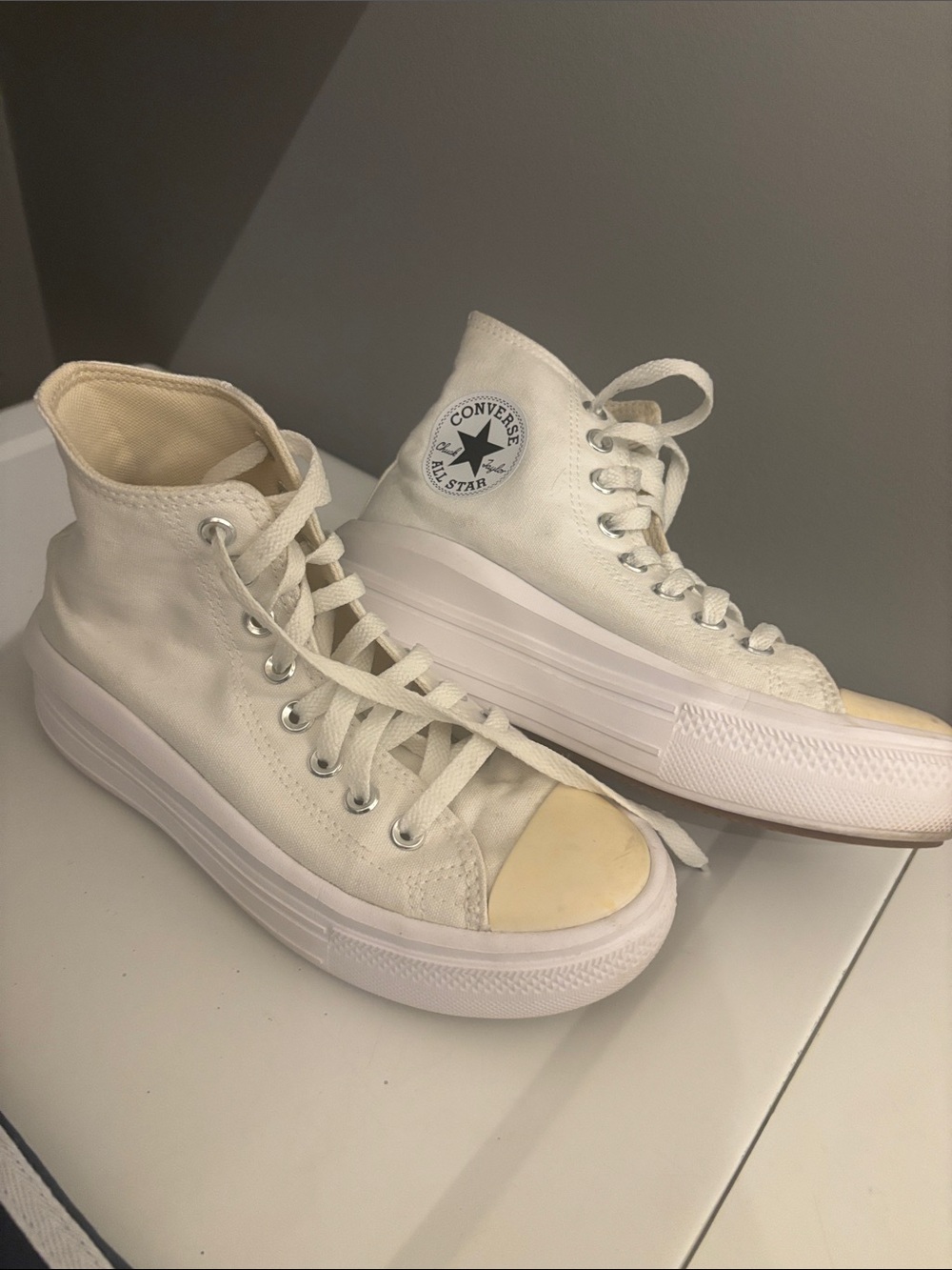 Converse High Top Platform Sneakers